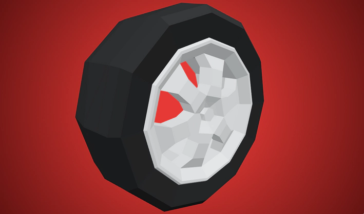 Tire — Poly Pizza 3D model by Poly by Google