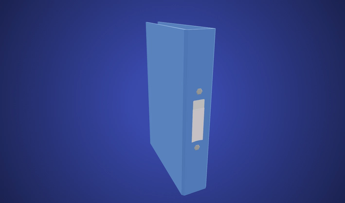 Binder — Poly Pizza 3D model by J-Toastie