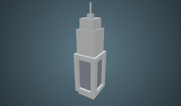 Low Building — Poly Pizza 3D model by Kenney