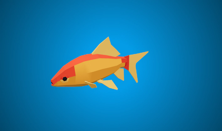 Goldfish — Poly Pizza 3D model by Poly by Google