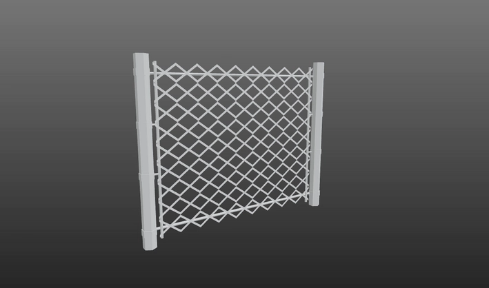 Fence — Poly Pizza 3D model by J-Toastie