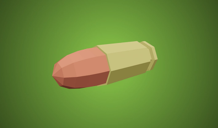 Bullet — Poly Pizza 3D model by Poly by Google