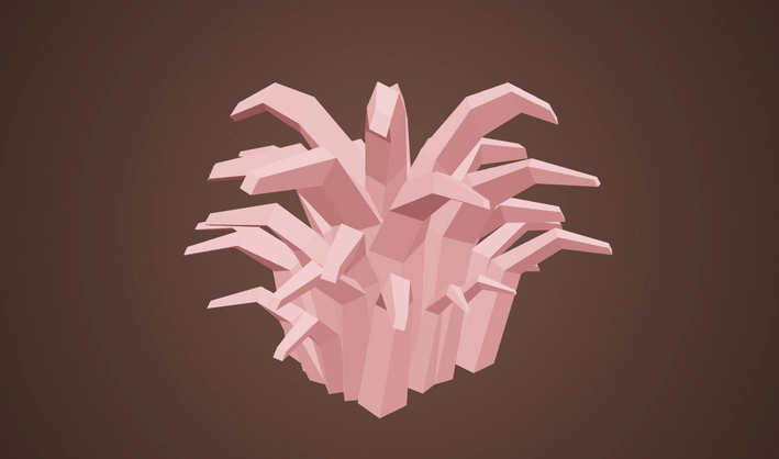 Anemone — Poly Pizza 3D model by Poly by Google