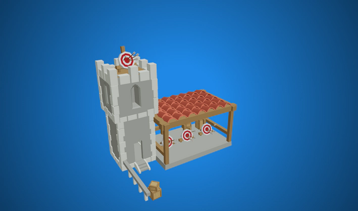 Archery Second Age Le — Poly Pizza 3D model by Quaternius
