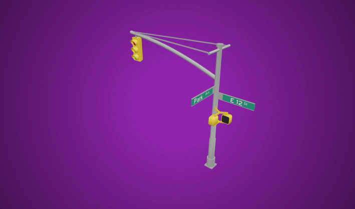 Traffic Light — Poly Pizza 3D model by Quaternius