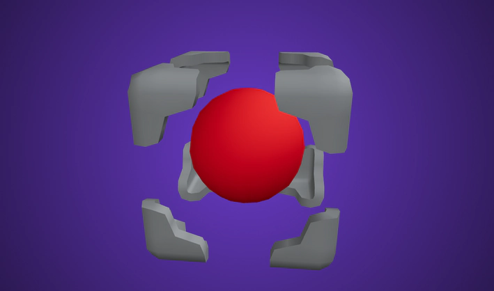 Pickup Sphere — Poly Pizza 3D model by Quaternius