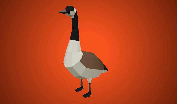 Goose — Poly Pizza 3D model by Poly by Google