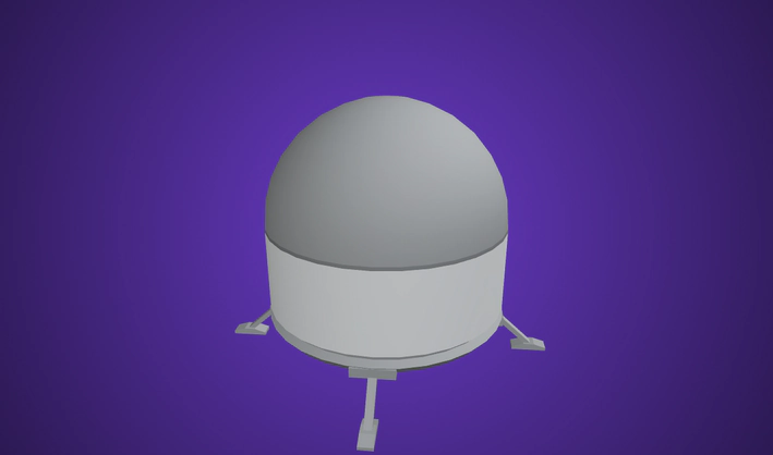 House Cylinder — Poly Pizza 3D model by Quaternius