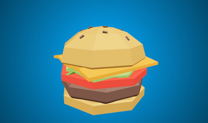 Hamburger — Poly Pizza 3D model by jeremy