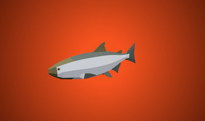 Fish — Poly Pizza 3D model by Poly by Google
