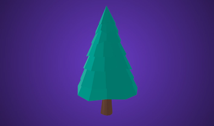 Pine Tree — Poly Pizza 3D model by Danni Bittman