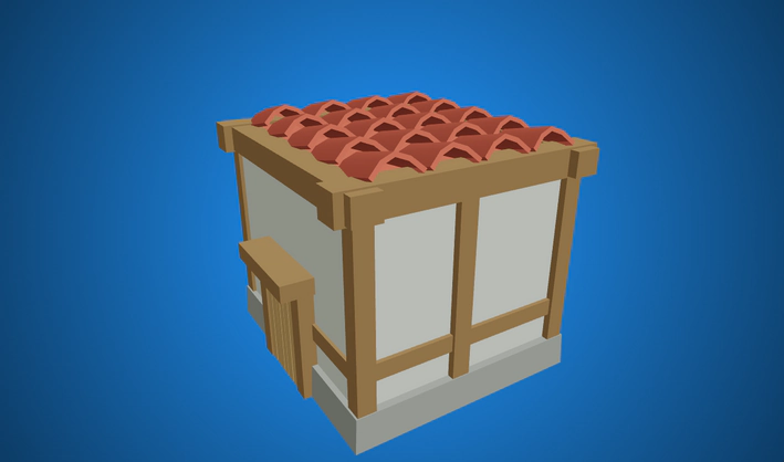House — Poly Pizza 3D model by Quaternius