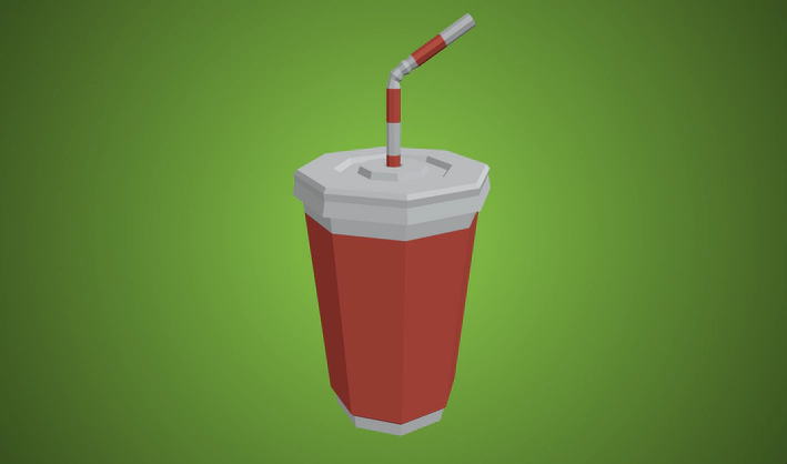 Soda — Poly Pizza 3D model by Quaternius