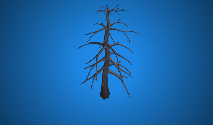 Dead Tree — Poly Pizza 3D model by Quaternius