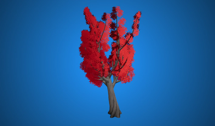 Twisted Tree — Poly Pizza 3D model by Quaternius