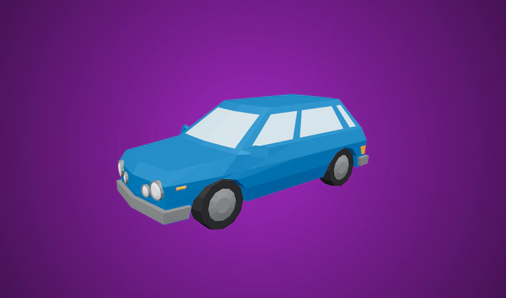 Car — Poly Pizza 3D model by Poly by Google
