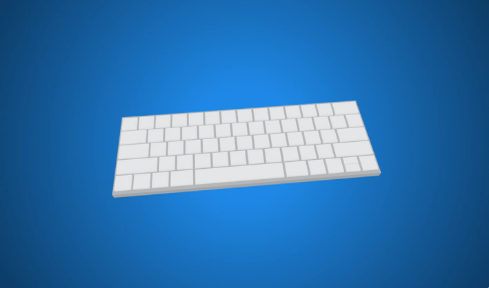 Keyboard — Poly Pizza 3D model by Alex Safayan