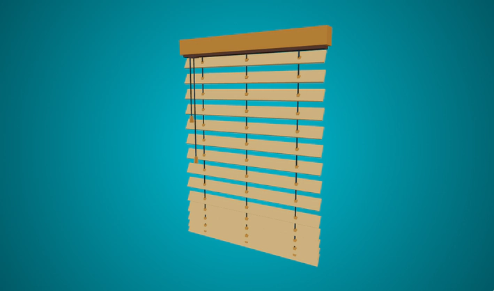 Window Blinds — Poly Pizza 3D model by Alex Safayan