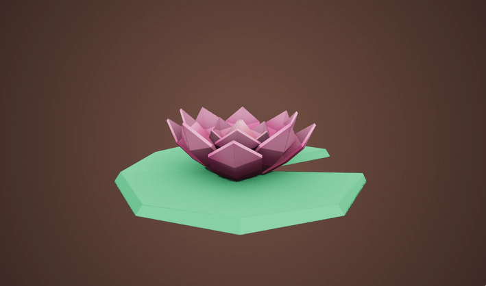 Lily pad — Poly Pizza 3D model by Poly by Google