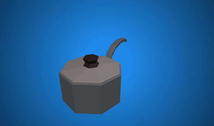 Sauce Pan — Poly Pizza 3D model by Zsky