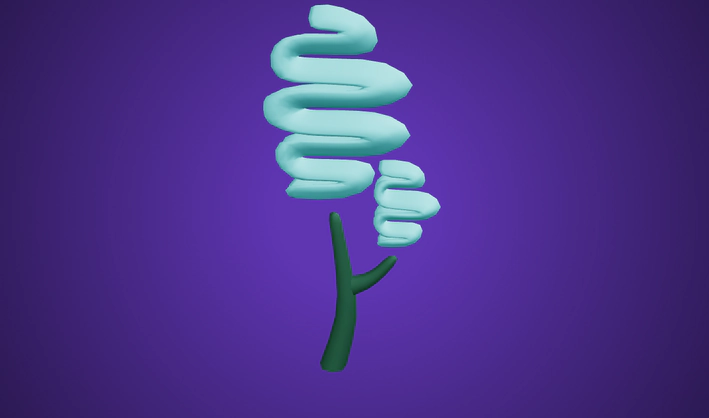 Tree Floating — Poly Pizza 3D model by Quaternius