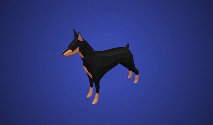 Dog — Poly Pizza 3D model by madtrollstudio