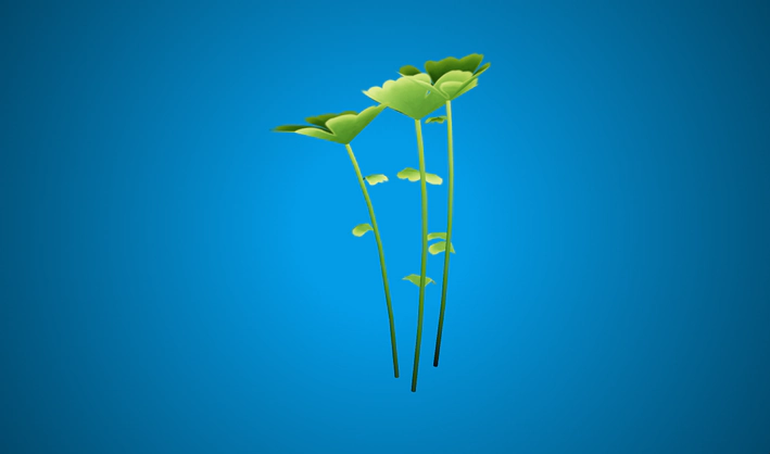 Clover — Poly Pizza 3D model by Quaternius