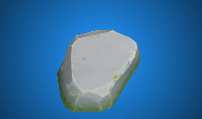 Pebble Round — Poly Pizza 3D model by Quaternius