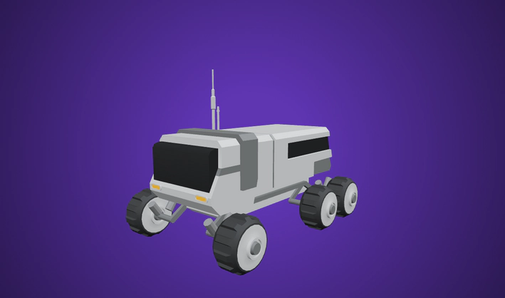 Rover — Poly Pizza 3D model by Quaternius