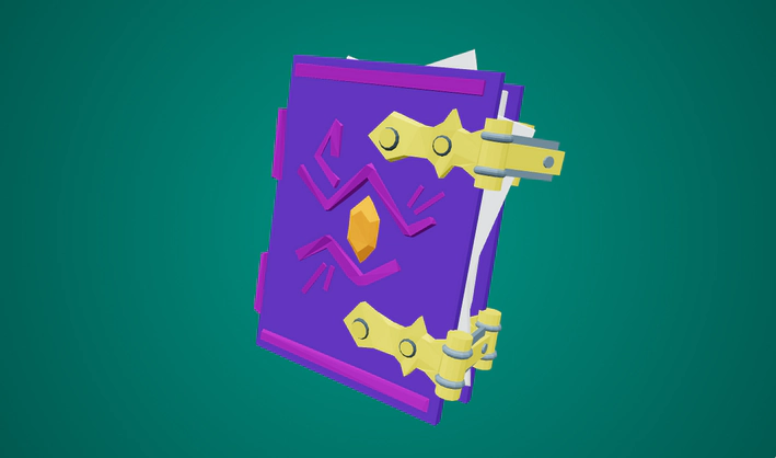 Spellbook — Poly Pizza 3D model by Georg Bossenz