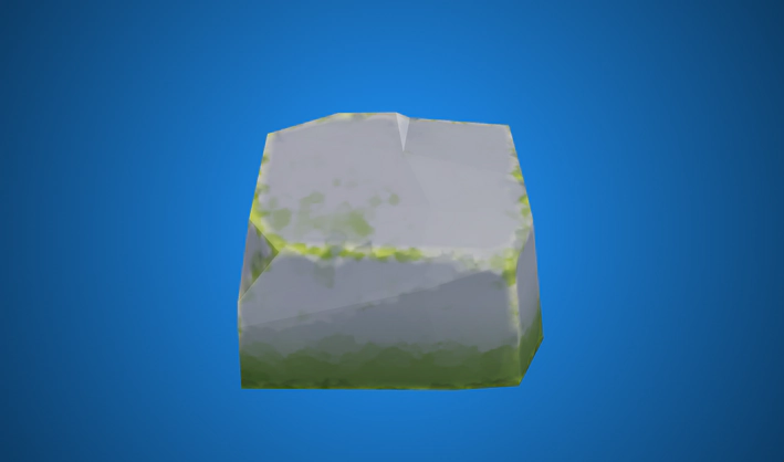 Pebble Square — Poly Pizza 3D model by Quaternius