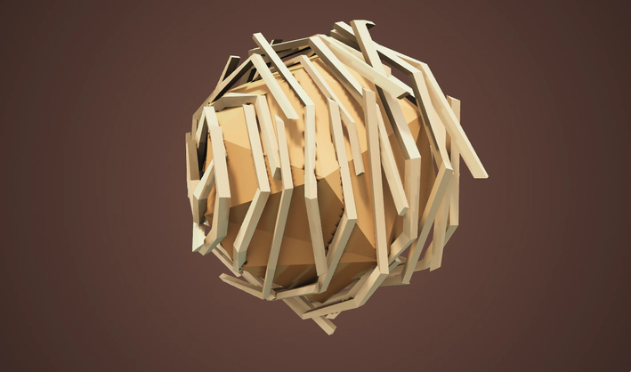 Tumbleweed — Poly Pizza 3D model by Poly by Google