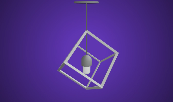 Light Cube — Poly Pizza 3D model by Quaternius
