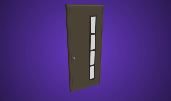 Door — Poly Pizza 3D model by Quaternius