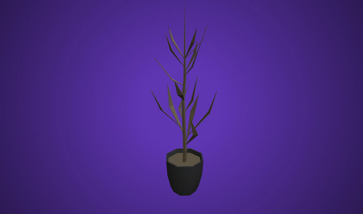 Dead Houseplant — Poly Pizza 3D model by Quaternius