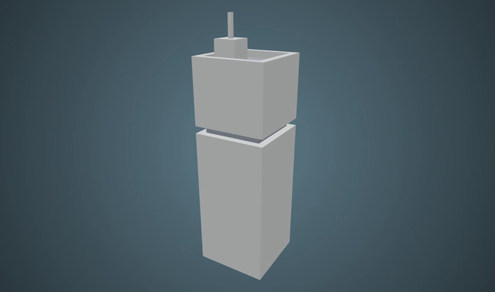 Low Building — Poly Pizza 3D model by Kenney