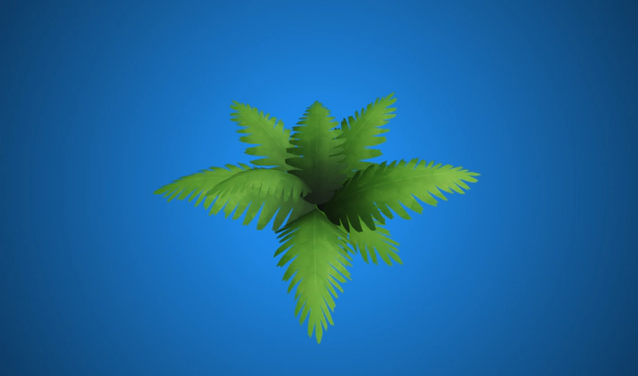 Fern — Poly Pizza 3D model by Quaternius