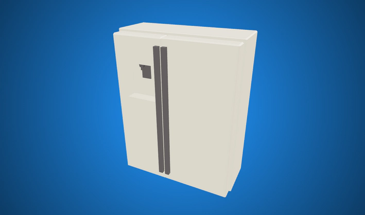Fridge — Poly Pizza 3D model by Zsky