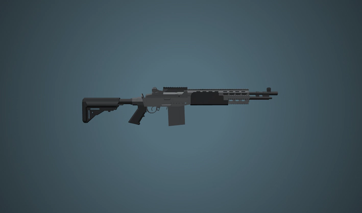 MK14 — Poly Pizza 3D model by austincford