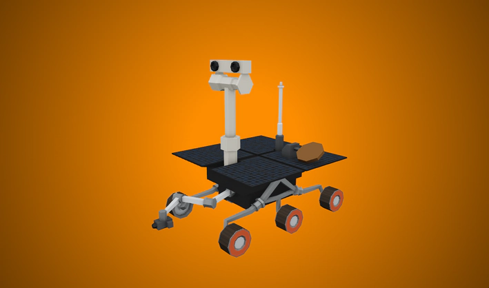 Space rover — Poly Pizza 3D model by Poly by Google