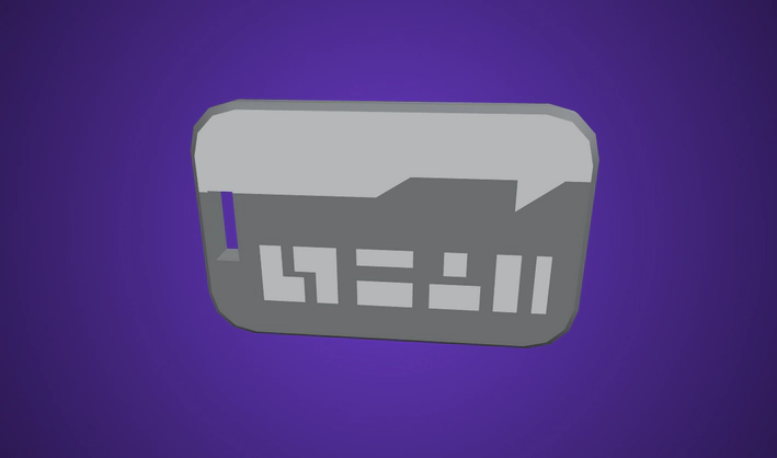 Pickup Key Card — Poly Pizza 3D model by Quaternius