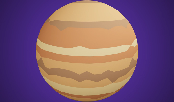 Planet — Poly Pizza 3D model by Quaternius