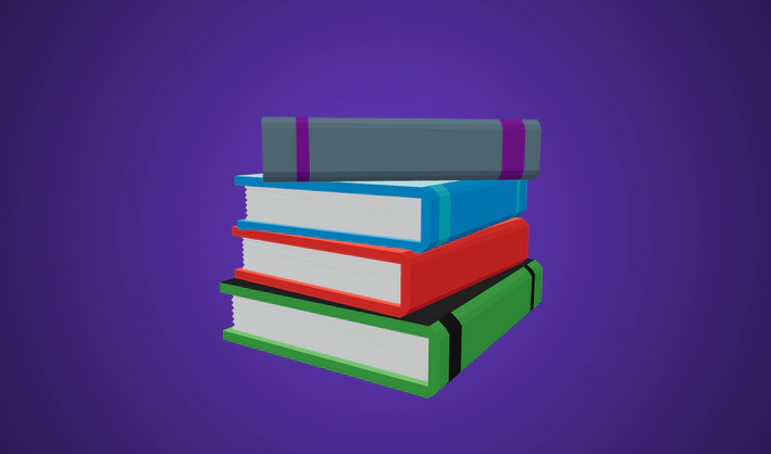 Book Stack — Poly Pizza 3D model by Danni Bittman