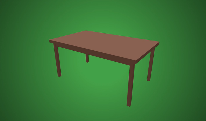 Table — Poly Pizza 3D model by Hunter Paramore