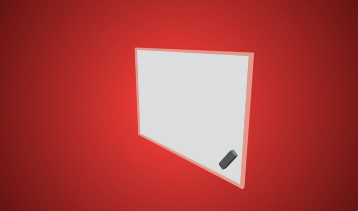 Whiteboard — Poly Pizza 3D model by jeremy