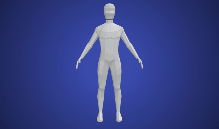 Character Base — Poly Pizza 3D model by madtrollstudio