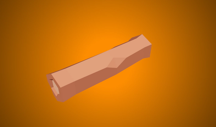 Log — Poly Pizza 3D model by J-Toastie