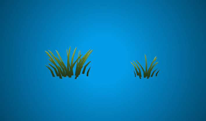 Grass — Poly Pizza 3D model by Quaternius