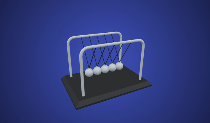 Desk Toy — Poly Pizza 3D model by dook