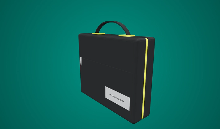 Laptop bag — Poly Pizza 3D model by Poly by Google